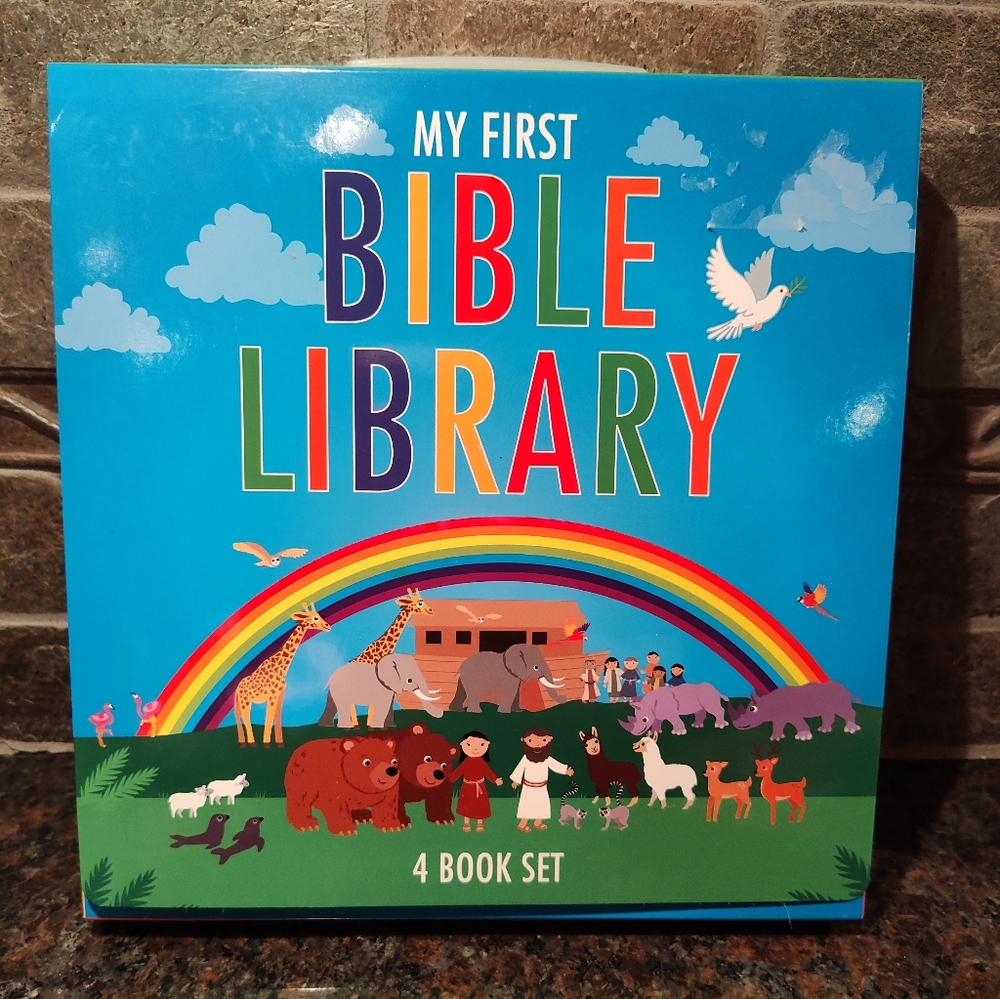 My First Bible Library 4-Book Set--softcover